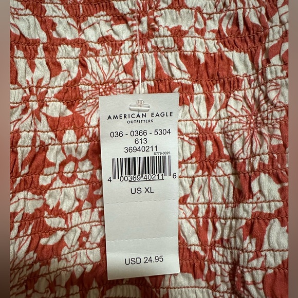 New With Tags American Eagle Crop Top XL - Picture 5 of 8